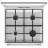 Aragaz GORENJE G6111WJ, 72 l,  4 arzatoare,  Aprindere electrica,  Curatare cu abur,  60 cm,  Alb, Negru