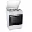 Aragaz GORENJE G6111WJ, 72 l,  4 arzatoare,  Aprindere electrica,  Curatare cu abur,  60 cm,  Alb, Negru