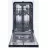 Masina de spalat vase incorporabila GORENJE GV520E10, 11 seturi,  5 programe,  Control electronic,  44.8 cm,  Alb, A++