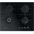 Plita incorporabila cu gaz Whirlpool GOWL 628/NB EE, 4 arzatoare,  Sticla calita,  Aprindere electrica,  Negru
