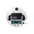 Robot-aspirator Samsung VR30T85513W/EV, Li- Ion,  60 W,  0.3 l,  76 dB,  Wi-Fi,  Alb