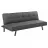 Canapea DP Sofa Carlo, Otel,  Testil,  Gri, 175 x 83-97 x 74