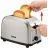 Prajitor de pâine Tefal TT330D30, 700 W,  2 felii,  6 moduri,  Control mecanic,  Inox