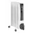 Radiator cu ulei Heinner HOH-Y09WB, 2000 W,  3 trepte de putere,  Pe podea,  Termostat,  Alb