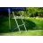 Батут FunFit 842 (465CM), С защитной сеткой, 465 см, Сталь, 180 кг, Чёрный, Синий