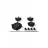 Plita incorporabila cu gaz HAIER HHX-G64CWW1, 4 arzatoare,  Arzator Wok,  Sticla calita,  Aprindere electrica,  Alb