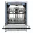 Masina de spalat vase incorporabila HAIER HDWE14-094RU, 14 seturi,  7 programe,  Control sensor,  59.8 cm,  Inox, A