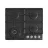 Plita incorporabila cu gaz GORENJE GW 641 EXB, 4 arzatoare,  Arzator Wok,  Inox,  Aprindere electrica,  Negru