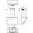Hota GORENJE WHI 649 EXBG, 608 m³, h,  1 motor,  60 cm,  Filtru din aluminiu absorbant de grasimi,  Negru
