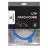 Patchcord Cablexpert Cat.6U  1m,  Blue,  PP6U-1M/B,  Cablexpert,  Stranded Unshielded
