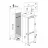 Frigider incorporabil Indesit INC18 T311, 250 l,  No Frost,  Congelare rapida,  Display,  177 cm,  Alb, A+