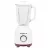 Blender POLARIS Blender Polaris PTB 0822G white/red, 750 W,  1.5 l,  4 viteze,  Modul impuls,  Alb,  Rosu