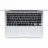 Laptop APPLE MacBook Air MGN93RU/A Silver, 13.3, 2560x1600 Retina,  Apple M1 7-core GPU,  8Gb,  256Gb,  Mac OS Big Sur,  RU