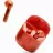 Наушники проводные JBL TUNE 225TWS Ghost Edition Orange, TWS