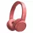 Casti cu fir si microfon PHILIPS TAH4205RD/00 RED, Bluetooth