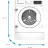 Машина стиральная встраиваемая BEKO HITV8733B0, Полноразмерная,  8 кг,  5 кг,  1400 об, мин,  16 программ,  Белый, A
