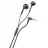 Casti cu fir Ploos CAPSULE EARPHONE WITH MIC,  BLACK