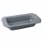 Tava de copt Maestro Mr-1121-30, 28.5 x 15 cm,  Otel carbon,  Gri