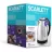 Электрочайник SCARLETT SC-EK21S75, 1.8 л,  2200 Вт,  Нержавеющая сталь,  Пластик,  Фильтр,  Вращение на 360°,  Индикатор уровня воды,  Серебристый,  Черный