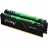 RAM KINGSTON FURY Beast RGB (KF432C16BBAK2/16), DDR4 16GB (2x8GB) 3200MHz, CL16,  1.35V