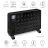 Convector Trotec TCH2311E, 2300 W, 27 m², Termostat, Negru
