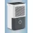 Uscator de aer Trotec TTK 33 E 14 l/24 ore, 240 W,  15 m2,  Control sensor,  Alb,  Negru