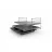 Cuptor electric incorporabil BOSCH HBJ558YS0Q, 66 l,  8 functii,  Grill,  Timer,  Сuratare catalitica,  Negru,  Inox, A