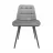 Scaun DP Scaun Capella~Grey+Black leg, Metal,  Placaj,  Spuma poliuretanica,  Stofa,  Gri,, 85 x 60 x 47