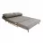 Canapea DP LM-105 Dark Grey 150 cm, Lemn, Placaj, Metal, Stofa, Gri, 150 x 83 x 78