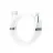 Cablu HELMET CABLE USB TO LIGHTNING WITH MAGNETIC ORGANIZER 1M,  WHITE