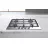 Plita incorporabila cu gaz WHIRLPOOL TGML 661 IX, 4 arzatoare,  Arzator Wok,  Inox,  Aprindere electrica