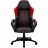 Fotoliu Gaming ThunderX3 BC1 BOSS Fire Grey Red, Metal,  Piele eco,  Gazlift,  150 kg,  165-180 cm,  Gri,  Rosu