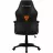 Fotoliu Gaming ThunderX3 EC1 Black/Orange, Metal,  Piele eco,  Gazlift,  150 kg,  165-180 cm,  Negru,  Oranj