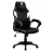 Fotoliu Gaming ThunderX3 EC1 Black/White, Metal,  Piele eco,  Gazlift,  150 kg,  165-180 cm,  Negru,  Alb