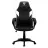 Fotoliu Gaming ThunderX3 EC1 Black/White, Metal,  Piele eco,  Gazlift,  150 kg,  165-180 cm,  Negru,  Alb