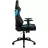 Fotoliu Gaming ThunderX3 TC3 Black/Azure Blue, Metal,  Piele artificiala,  Gazlift,  150 kg,  165-185 cm,  Negru,  Albastru deschis