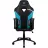 Fotoliu Gaming ThunderX3 TC3 Black/Azure Blue, Metal,  Piele artificiala,  Gazlift,  150 kg,  165-185 cm,  Negru,  Albastru deschis