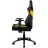 Fotoliu Gaming ThunderX3 TC3 Black/Bumblebee Yellow, Metal, Piele artificiala, Gazlift, 150 kg, 165-185 cm, Negru, Galben