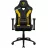 Fotoliu Gaming ThunderX3 TC3 Black/Bumblebee Yellow, Metal, Piele artificiala, Gazlift, 150 kg, 165-185 cm, Negru, Galben