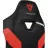 Fotoliu Gaming ThunderX3 TC3 Black/Ember Red, Metal,  Piele artificiala,  Gazlift,  150 kg,  165-185 cm,  Negru,  Rosu