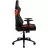 Fotoliu Gaming ThunderX3 TC3 Black/Ember Red, Metal,  Piele artificiala,  Gazlift,  150 kg,  165-185 cm,  Negru,  Rosu