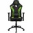 Fotoliu Gaming ThunderX3 TC3 Black/Neon Green, Metal, Piele artificiala, Gazlift, 150 kg, 165-185 cm, Negru, Verde