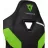 Fotoliu Gaming ThunderX3 TC3 Black/Neon Green, Metal, Piele artificiala, Gazlift, 150 kg, 165-185 cm, Negru, Verde