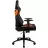 Fotoliu Gaming ThunderX3 TC3 Black/Tiger Orange, Metal, Piele artificiala, Gazlift, 150 kg, 165-185 cm, Negru, Oranj