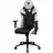 Fotoliu Gaming ThunderX3 TC5 Black/All White, Metal,  Piele artificiala,  Gazlift,  150 kg,  170-190 cm,  Negru,  Alb