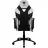 Fotoliu Gaming ThunderX3 TC5 Black/All White, Metal,  Piele artificiala,  Gazlift,  150 kg,  170-190 cm,  Negru,  Alb