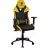 Fotoliu Gaming ThunderX3 TC5 Black/Bumblebee Yellow, Metal,  Piele artificiala,  Gazlift,  150 kg,  170-190 cm,  Negru,  Galben