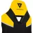 Fotoliu Gaming ThunderX3 TC5 BLACK/BUMBLEBEE YELLOW, Metal, Piele artificiala, Gazlift, 150 kg, 170-190 cm, Negru, Galben
