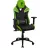 Игровое геймерское кресло ThunderX3 TC5 Black/Neon Green, Металл,  Искусственная кожа,  Газлифт,  150 кг,  170-190 см,  Чёрный,  Зелёный