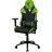 Игровое геймерское кресло ThunderX3 TC5 Black/Neon Green, Металл,  Искусственная кожа,  Газлифт,  150 кг,  170-190 см,  Чёрный,  Зелёный